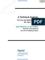 A Technical Analysis:: The Use and Maintenance of Dry Type Sprinklers