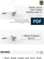 Review Abses, Kista Dan Tumor Rongga Mulut