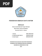 Download Makalah Pendidikan Sebagai Suatu Sistem by Indip Dewi SN43020059 doc pdf