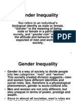 Gender Inequality