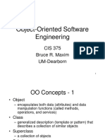 Object-Oriented Software Engineering: CIS 375 Bruce R. Maxim UM-Dearborn