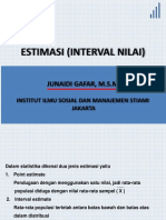 Interval Estimate