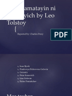 Ang Kamatayin Ni Ivan Ilyich by Leo Tolstoy