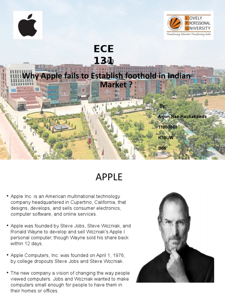 Ece 131 | PDF | Apple Inc. | I Phone
