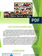 Presentation On The Caste System in Ancient India
