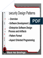 Security Design Patterns