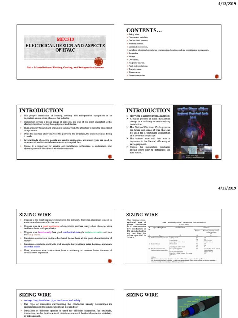Unit3 PDF | PDF | Relay | Electrical Wiring