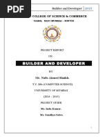 Builder and Developer: Tilak College of Science & Commerce