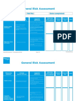 Risk Assessment Form PDF