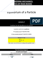 Equilibrium of A Particle