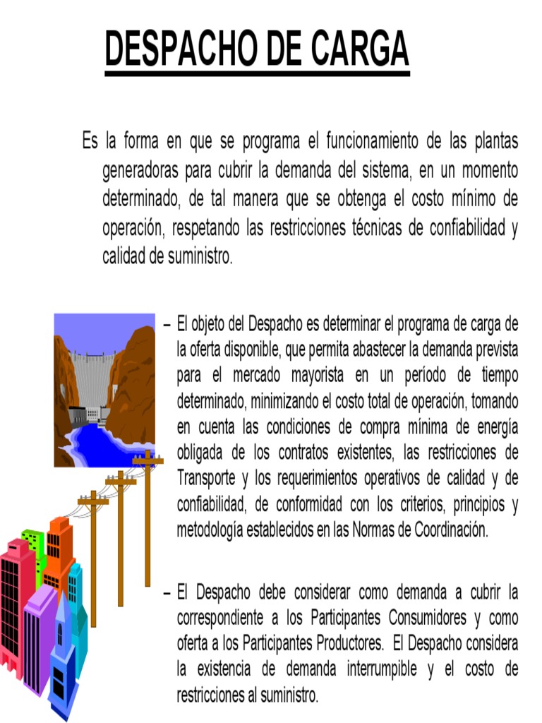Como Se Elabora El Despacho PDF | PDF | Ingeniería de confiabilidad ...