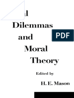 H. E. Mason - Moral Dilemmas and Moral Theory (1996)
