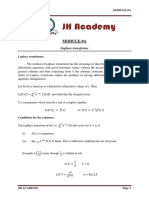 Module-9A: Laplace Transforms