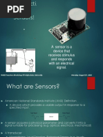 Introduction to Sensors Overview | PDF | Sensor | Infrared
