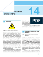 Electrical Hazards and Control: Figure 14.1 Beware of Electricity - Typical Sign