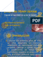 Desarrollo Motor Normal