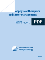 Physiotherapy in Disaster Menegement