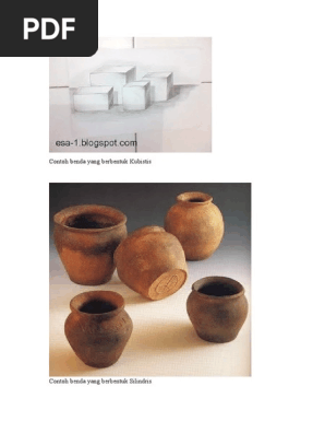 Contoh Benda Yang Berbentuk Kubistis