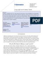 Measuring Light With Useful Tools: October 2013 Number 5 Article # 5TOT7