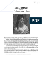 Melanie Bonis - 7 Pièces Pour Piano