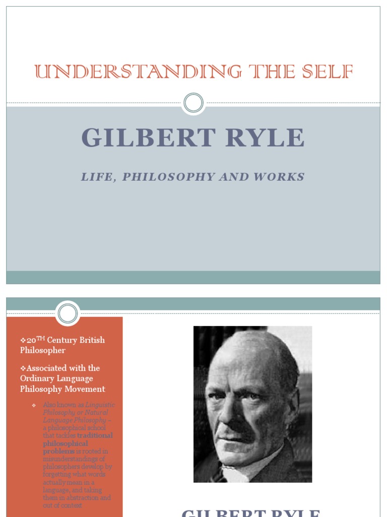 Gilbert Ryle