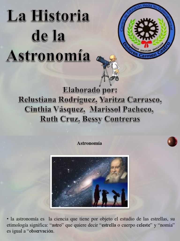 Historia de La Astronomia PDF | PDF | Astronomía | Estrellas