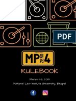 National Law Institute University Rulebook Guide