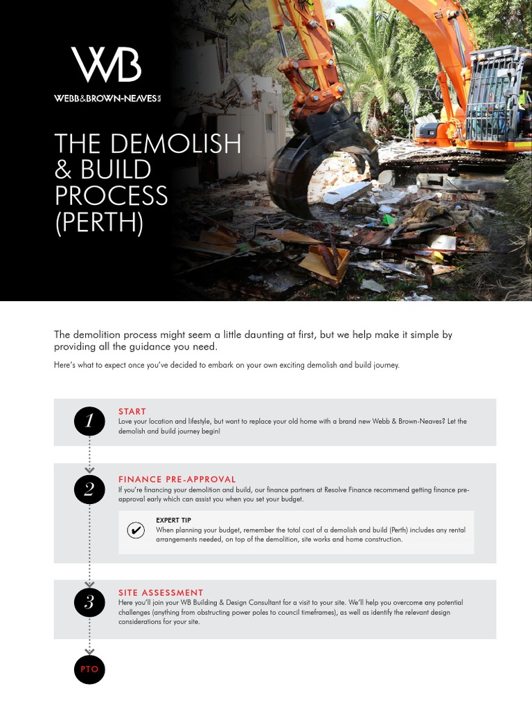 Perth Demolish & Build Process Guide | PDF | Demolition | Nature