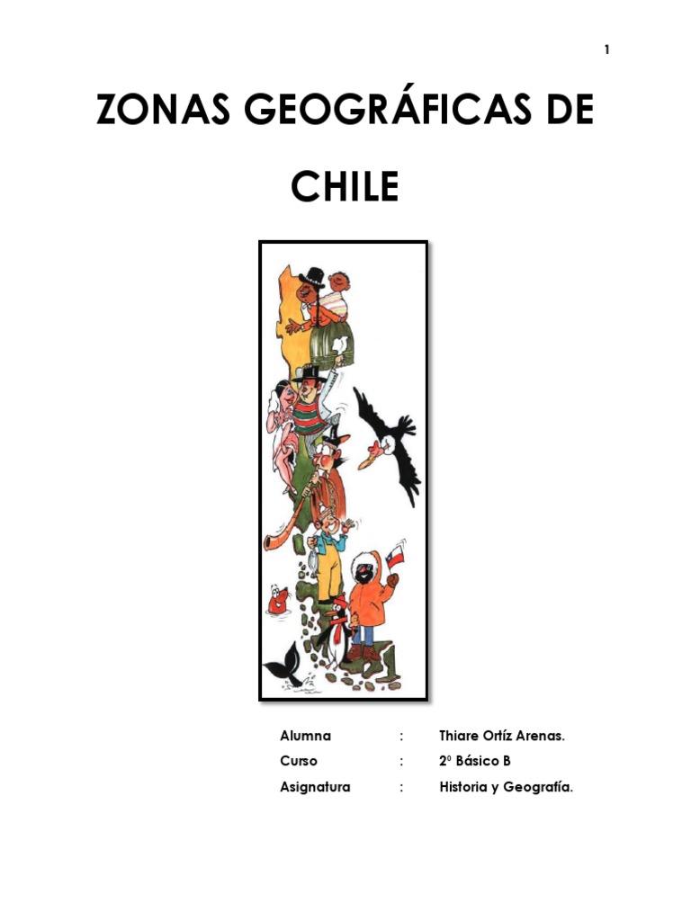Características de la Zona Norte de Chile | PDF | Chile | Andes
