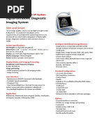 Digital Ultrasonic Diagnostic Imaging System: Slim and Smart