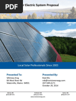 King Solar Electric Proposal Garage Roof 18 Renesola 255w