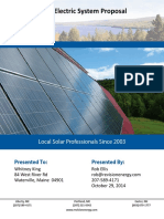 King Solar Electric Proposal Garage Roof 18 Renesola 255w