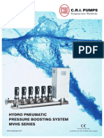 Hydropneumatic Pressure Boosting System