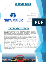 Tata Motors: An Indian Automotive Giant