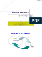 Statistik Inferensia - Biostatistik