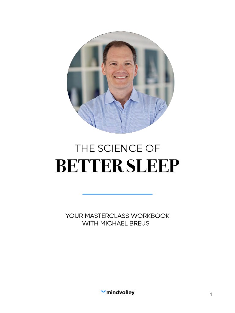 Masterclass Workbook: Better Sleep Science | PDF | Sleep | Sleep ...
