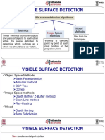 Visible Surface Detection Algorithms