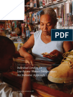 Individual Lending For Low-Income Women Entrepreneurs:: An Inclusive Approach