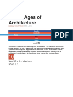 Ages of Architecture