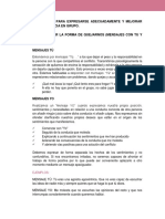 Actividades de Convivencia y Solucion de Conflictos