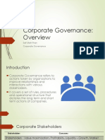 Lesson 2 Corporate Governance Overview