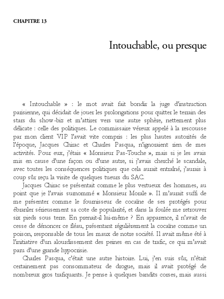 Le Prince De La Coke: Dealer Du Tout paris La Suite Dealer Du Tout-Paris, Gérard Fauré, p129 | PDF