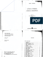 Henri Lefebvre - Lógica Formal, Lógica Dialética PDF