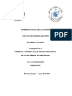 Despacho Economico Electrico Panama