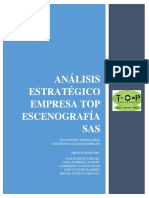 Análisis Estratégico Empresa TOP ESCENOGRAFÍA SAS