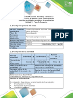 Guía de Actividades y Rúbrica de Evaluación - Paso 3 - Proyecto