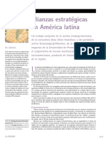 Alianzas Estrategicas en América Latina - GESTIÓN