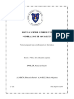 Parcial Historia y Politica de La Educación Argentina 2018