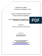 Aa9-Ev2-Supervision a Los Parametros de Gestion y Desempeño de La Base de Datos.