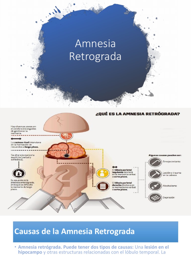 Causas, tipos y diagnóstico de la amnesia retrógrada | PDF | Memoria ...